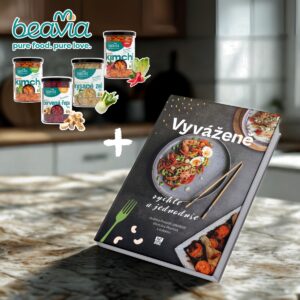Kuchařka Vyváženě: rychle a jednoduše + balíček Beavia