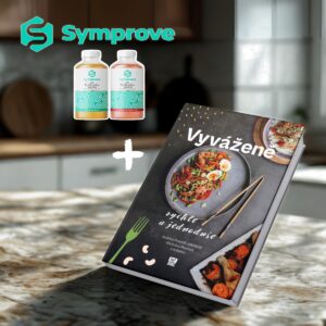 Kuchařka Vyváženě: rychle a jednoduše + Symprove měsíční kůra