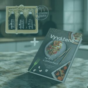 Kuchařka Vyváženě: rychle a jednoduše + balíček olejů Ze Stodoly