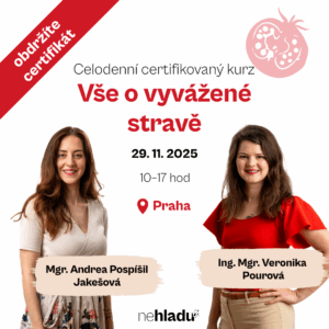Celodenní certifikovaný kurz: Vše o vyvážené stravě  (Praha)